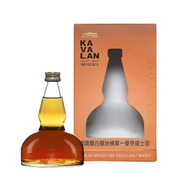 Kavalan Brandy Oak Alambic Cask Strength Single Malt Taiwanese Whisky Miniature 200mL 1