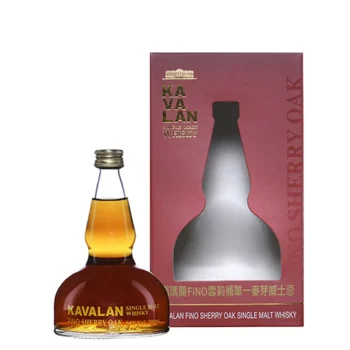 Kavalan Fino Sherry Oak Alambic Cask Strength Single Malt Taiwanese Whisky Miniature 200mL 1