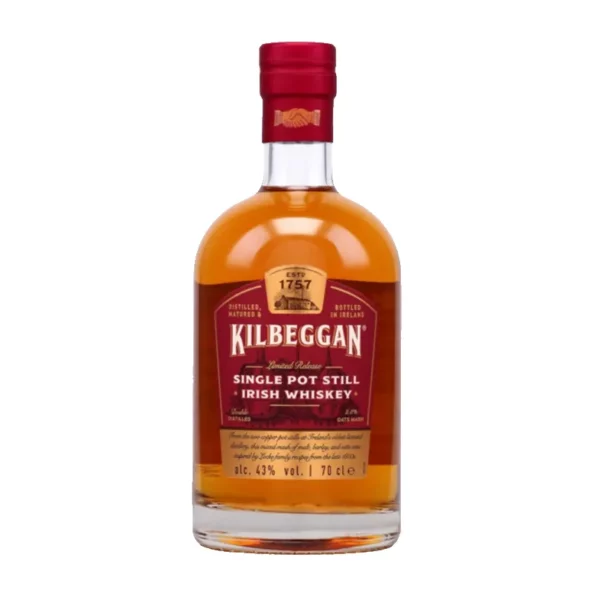 Kilbeggan Single Pot Still Irish Whiskey 700ml 1