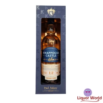 Knappogue Castle 12 Year Old Cognac Cask Single Malt Whiskey 700ml 1