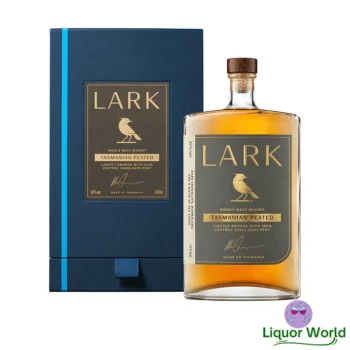 Lark Tasmanian Peated Single Malt Australian Whisky 500mL 1