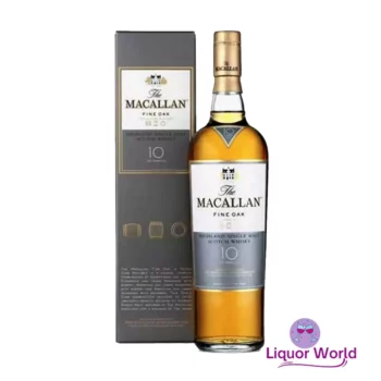 Macallan 10 yr old Fine Oak Single Malt Scotch Whisky 1