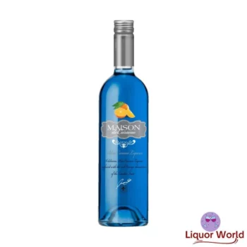 Maison Blue Curacao Liqueur 750ml 1