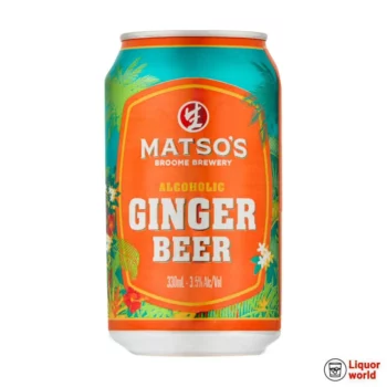 Matsos Alcoholic Ginger Beer Cans 330ml 24 Pack 1