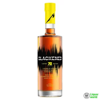 Metallicas Blackened 72 Seasons Limited Edition Black Brandy Cask Finish Blended American Whiskey 750mL 1