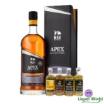 Milk Honey Apex Pomegranate Wine Cask Strength Single Malt Israeli Whisky 700mL Tasting Gift Pack 4 x 50mL 1
