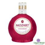 Mozart Strawberry White Chocolate Cream Liqueur 500mL 1 1