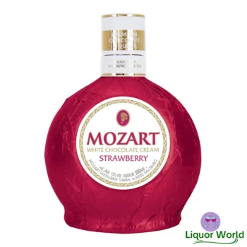 Mozart Strawberry White Chocolate Cream Liqueur 500mL 1 1