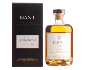 Nant Bourbon Wood Single Cask Single Malt Australian Whisky 500mL 1