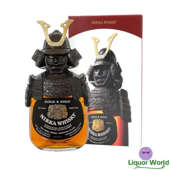 Nikka Gold Gold Samurai Metal Version Limited Edition Japanese Whisky 750mL 1