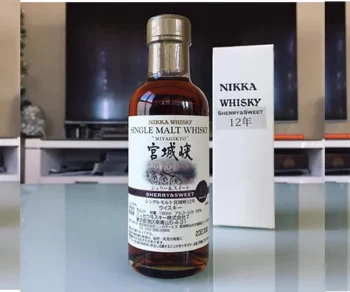 Nikka Miyagikyo 12 Year Old Extremely Rare Sherry Sweet 180mL 1