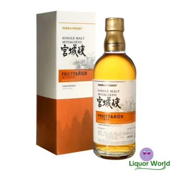 Nikka Miyagikyo Fruity Rich Distillery Limited Single Malt Japanese Whisky 500mL 1
