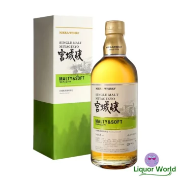Nikka Miyagikyo Malty Soft Distillery Limited Single Malt Japanese Whisky 500mL 1
