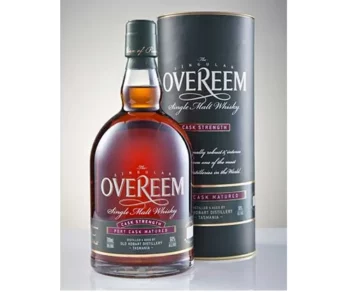 Overeem Port Cask Matured Cask Strength Single Malt Australian Whisky 700ml 1