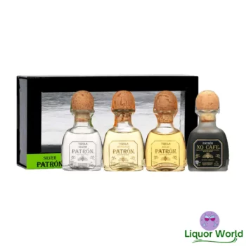 Patron Miniature Tequila Collection Gift Pack 4 x 50mL 1