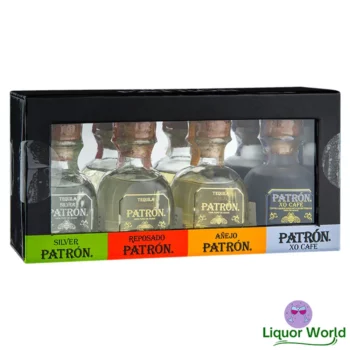 Patron Miniature Tequila Collection Gift Pack 4 x 50mL 2 1