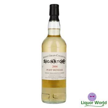 Port Dundas 14 Year Old 2006 Signatory Vintage Single Grain Scotch Whisky 700mL 1