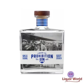 Prohibition Navy Strength Gin 500ml 1