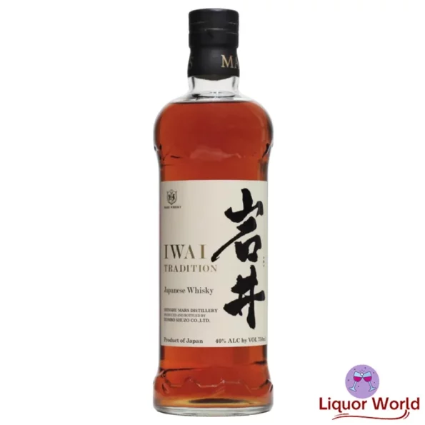 Shinshu Mars Distillery Iwai Tradition Blended Japanese Whisky 750ml 1 1