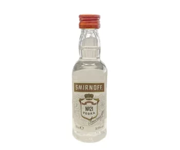 Smirnoff Red Label Russian Vodka Miniature 50mL 1