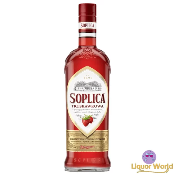 Soplica Polish Strawberry Vodka Liqueur 500mL 1