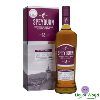 Speyburn 18 Year Old Speyside Single Malt Scotch Whisky 700mL 1