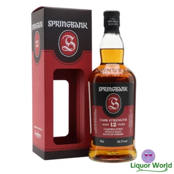 Springbank 12 Year Old Cask Strength 2020 Release Single Malt Scotch Whisky 700mL 1