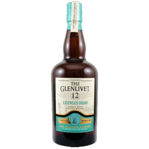 The Glenlivet 12 Year Old Licensed Dram Single Malt Whisky 700ml 1