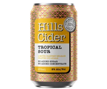 The Hills Cider Co Tropical Sour 375ml 24 Pack 1