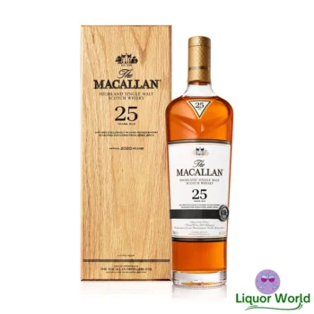 The Macallan 25 Year Old Sherry Oak Single Malt Scotch Whisky 700mL 1