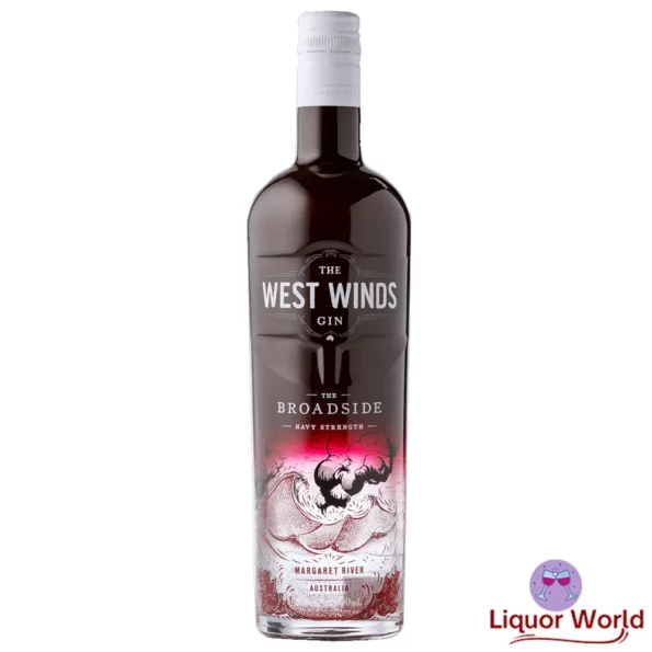 The West Winds Gin The Broadside Navy Strength Gin 750mL 1
