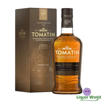 Tomatin 15 Year Old Madeira Casks Portuguese Collection Single Malt Scotch Whisky 700mL 1
