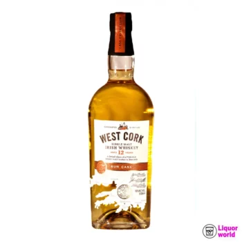 West Cork 12 year old Rum Cask Single Malt Irish Whiskey 700 ml 1