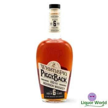 Whistlepig 6 Year Old Piggyback 100 Proof Bourbon Whiskey 700mL 1