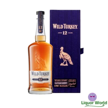 Wild Turkey 12 Year Old 101 Proof Distillers Reserve Straight Kentucky Bourbon Whiskey 700mL 1