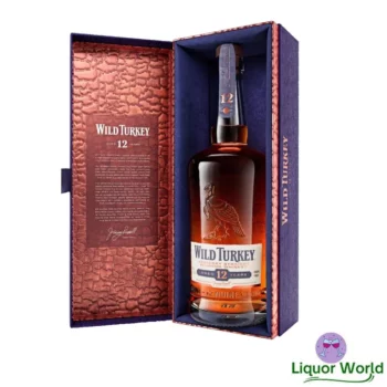 Wild Turkey 12 Year Old 101 Proof Distillers Reserve Straight Kentucky Bourbon Whiskey 700mL 2 1