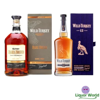 Wild Turkey Rare Breed Barrel Proof 1L 12 Year Old 101 Proof Kentucky Straight Bourbon Whiskey 700mL 1