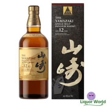 Yamazaki 12 Year Old 100th Anniversary Edition Single Malt Japanese Whisky 700mL 1