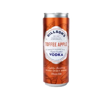 ️Billsons Toffee Apple Vodka 4 Pack 355ml cans 1